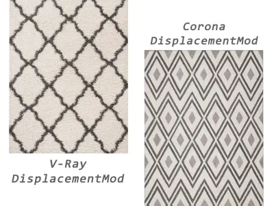 Rugs No 740 Low-poly 3D model