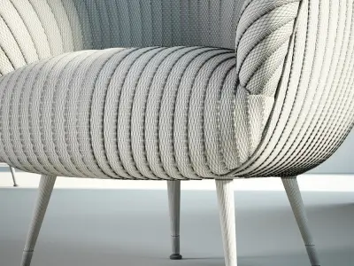 Furniture Armchair 001 3D model