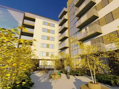 Multy-family residential building 3D model