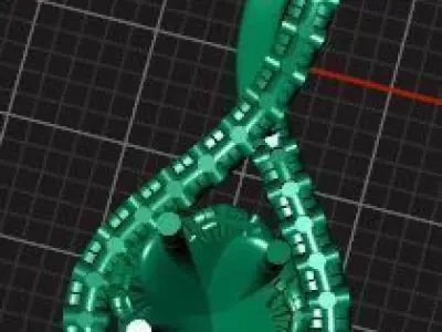 Pendant flower 3D print model purchase