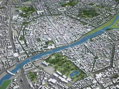 Parma  Low-poly 3D model