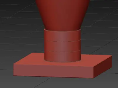 Ambra Table Lamp by Paralume Marina 3D model