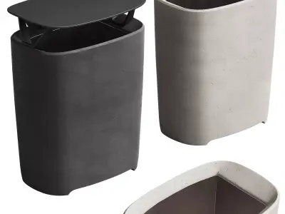 531 exterior and architecture 23 litter bins better by mmcite 3D model