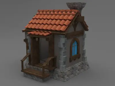 Old House 3D model