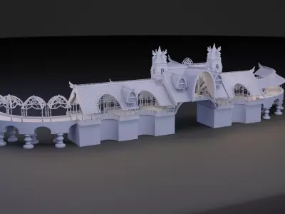 Rivendell Lookout Building 3D print model