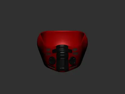 helmet mask high poly sculpt 3d printable 3D model