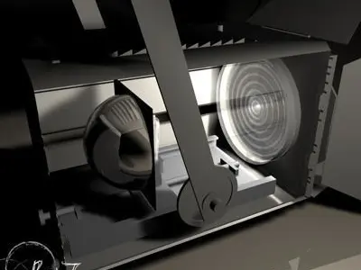 Stage light and Fresnel 2 3D model