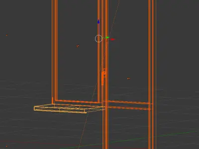 Easy windows blend Free 3D model