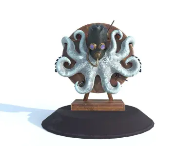Fearless Octopus 3D model