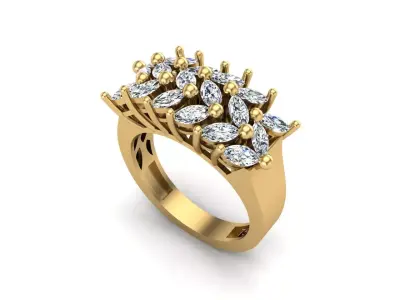 Jewelry ring 187 3D print model