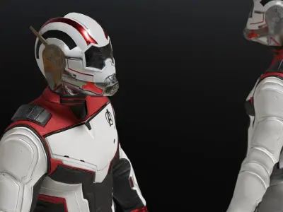 AVENGER QUANTUM SUIT 3D model