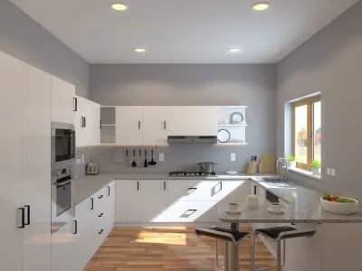 Kitchen 04 3D model