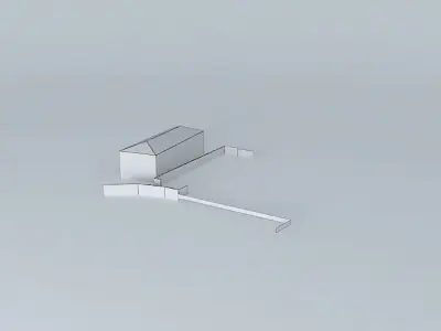 Riga Brivibas street 155 k1 Free 3D model