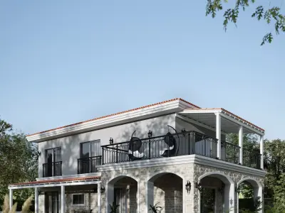 Villa - 1 3D model