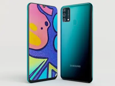 Samsung Galaxy F41 3D model