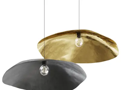 Brass 95 Hanging lamp 3D model