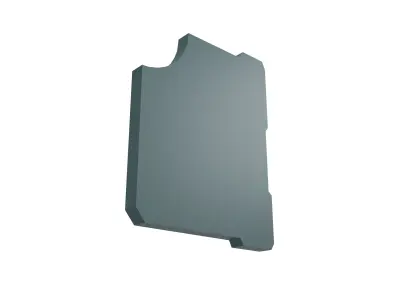 UHD High tech Graphical Interface v11 005 Low-poly 3D model