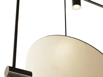 374 lighting fixtures 30 The Moon Floor Lamp by 101 Copenhagen 3D model