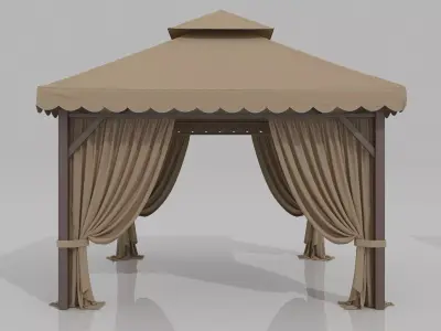 Tent Pack 3D model