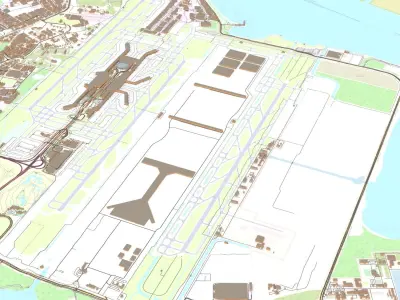 Singapore Airport 3D model