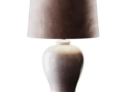 Hadley Ceramic Table Lamp 3D model