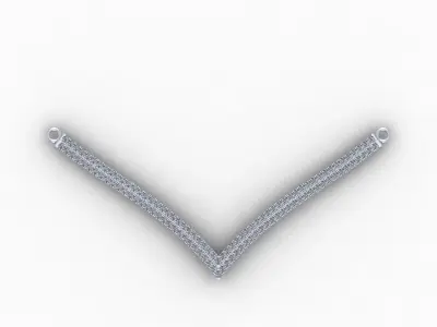 Pendant Gold Diamond 3D print model