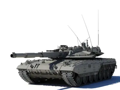 Armata T-14 Concept 3D model