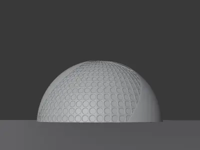 Dome Building 3D model