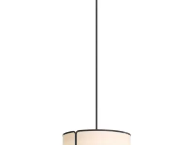 PDQ Zen Pendant Light Low-poly 3D model