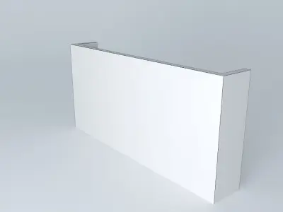 bookcase door-cd yellow Free 3D model