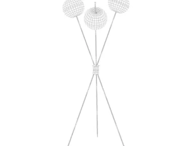 Floor lamp Kushi 3D model