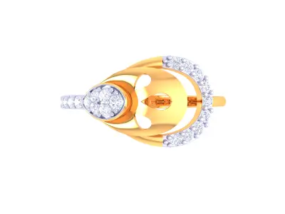  Women Ring MTL 3dm STL OBJ FBX Details 3D print model 33
