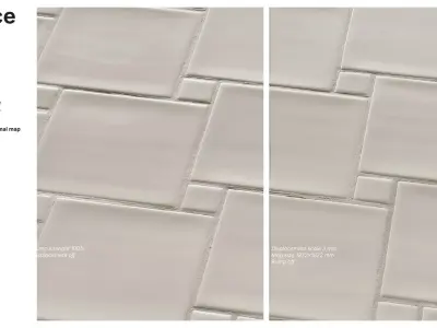 Square Tile in Hopscotch Layout Texture