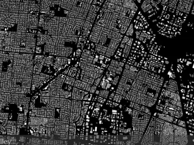 Silicon Valley Streets and Buildings 3D model