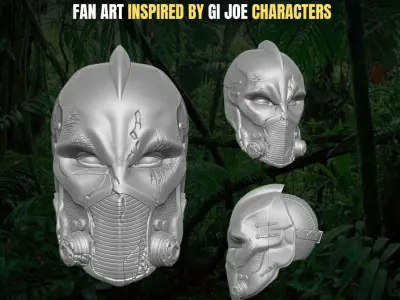 Darklon Kit 3D printable File For Action Figures 3D print model