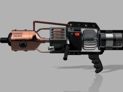 Black Mesa Tau Cannon 3D print model