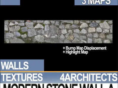 Modern Stone Wall A Texture