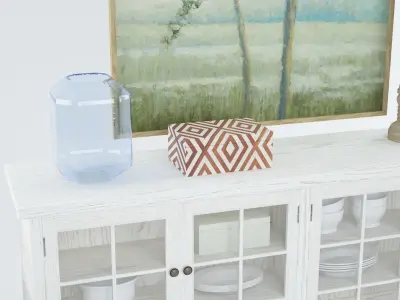 Ethan Allen Leave Your Worries At The Door Entryway 3D model