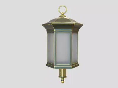 Lantern 3D model 4