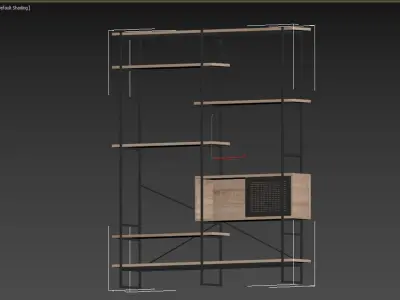 shelves Angus 3D model