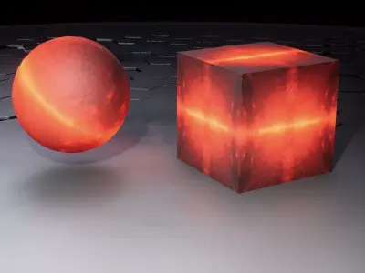 Lava 3 PBR Material Texture Texture