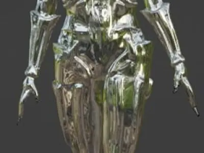 Metropolis Maria Fan Art 3D model