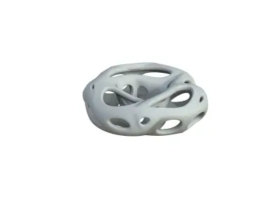 SciFi Cube Object No 17323 Low Poly Shape Texture