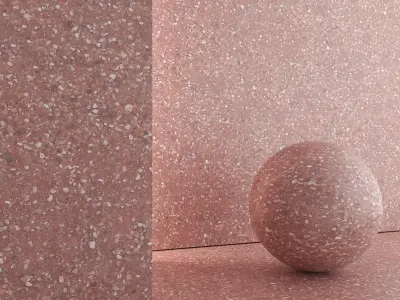 Terrazzo Material and Tile - Set 04 Texture