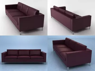 Foster 503 3-seater 3D model