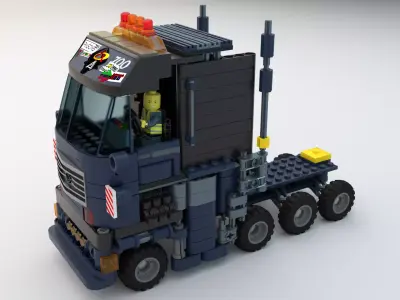 Lego Truck 3D model