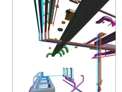 Revit MEP All System Project Model 3D model