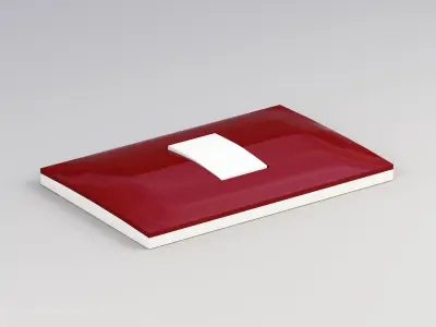 Simon 25 Plus - 1 Gang Light Switch 3D model