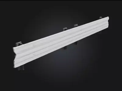 Guardrail System  Safety Meets Structural Precision 3D model