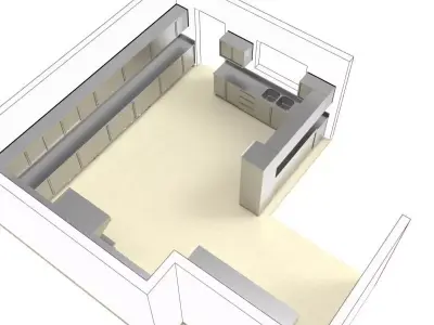 KITCHEN 11 3D model